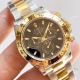1-1 Best Replica Rolex Daytona 2 Tone Black Dial Watch Noob Factory 904L 4130 (2)_th.jpg
